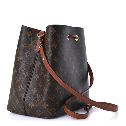 Louis Vuitton Monogram Neonoe MM  Caramel 3 of 10