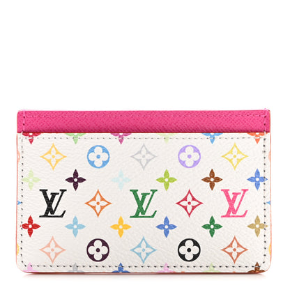 Louis Vuitton LV X TM Monogram Multicolor Card Holder Kawaii Pink 1 of 7