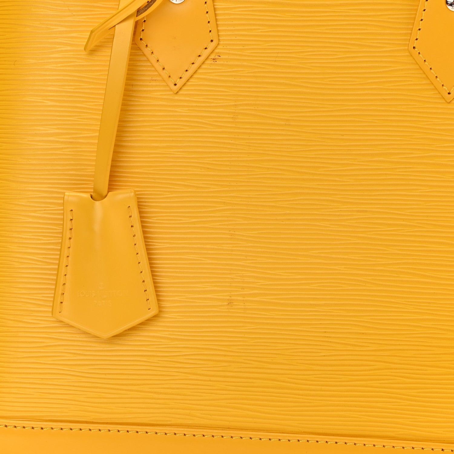 Louis Vuitton Epi Alma PM Citron 7 of 8