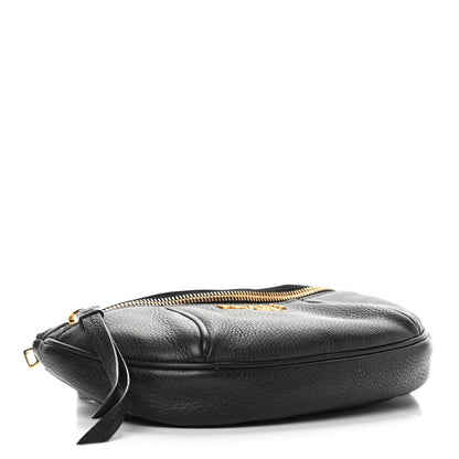 Prada Vitello Daino Small Belt Bag Black 4 of 5