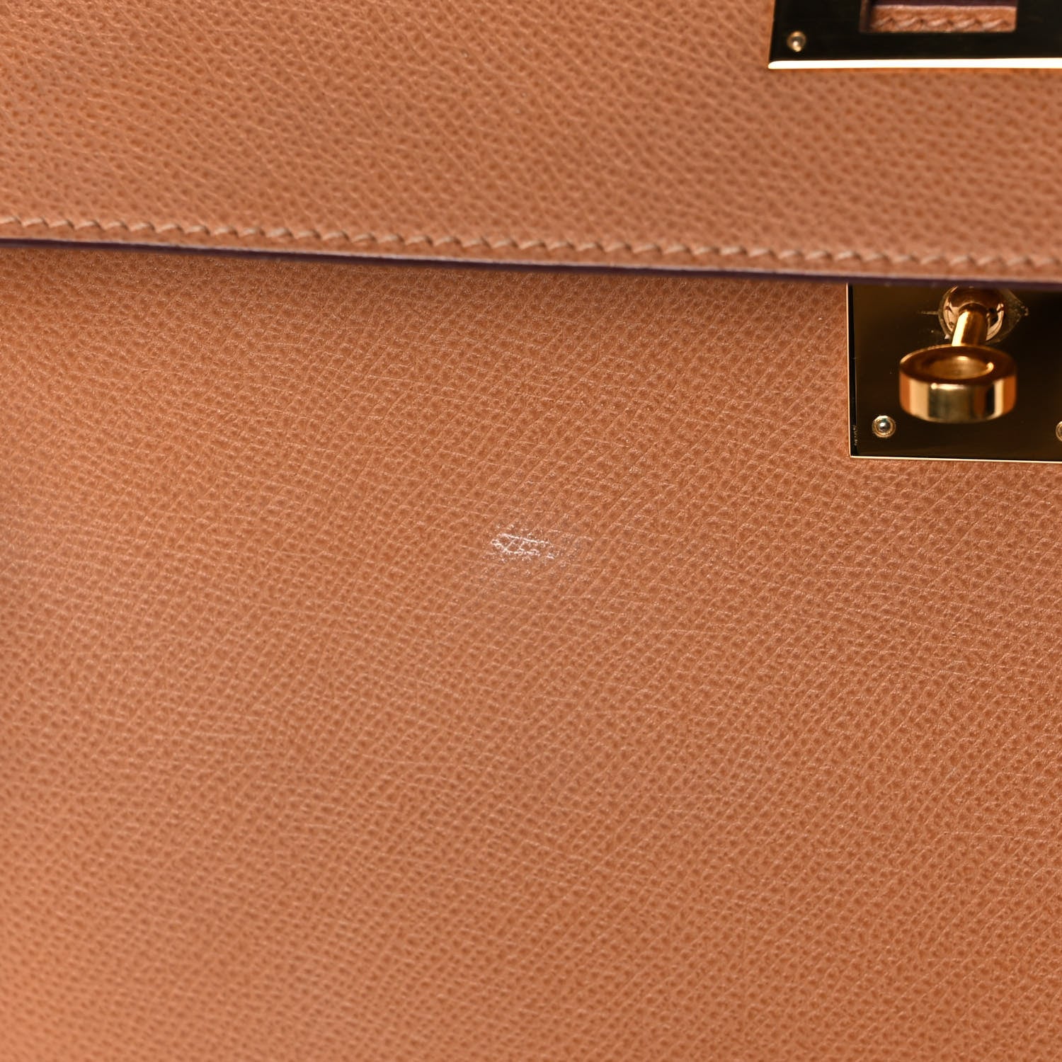 Hermes Epsom Kelly Sellier 32 Camel Tabac 15 of 23