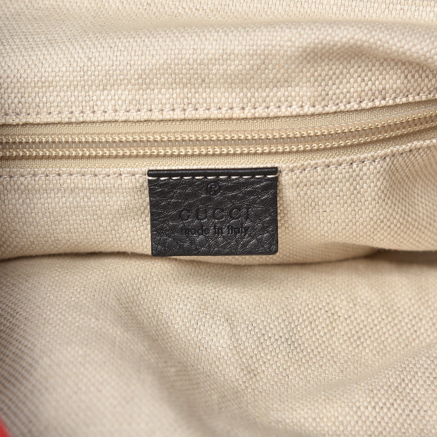 Gucci Calfskin Signature Web Backpack Black 6 of 12