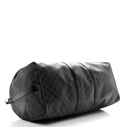 Louis Vuitton Damier Graphite Keepall Bandouliere 55 3 of 9