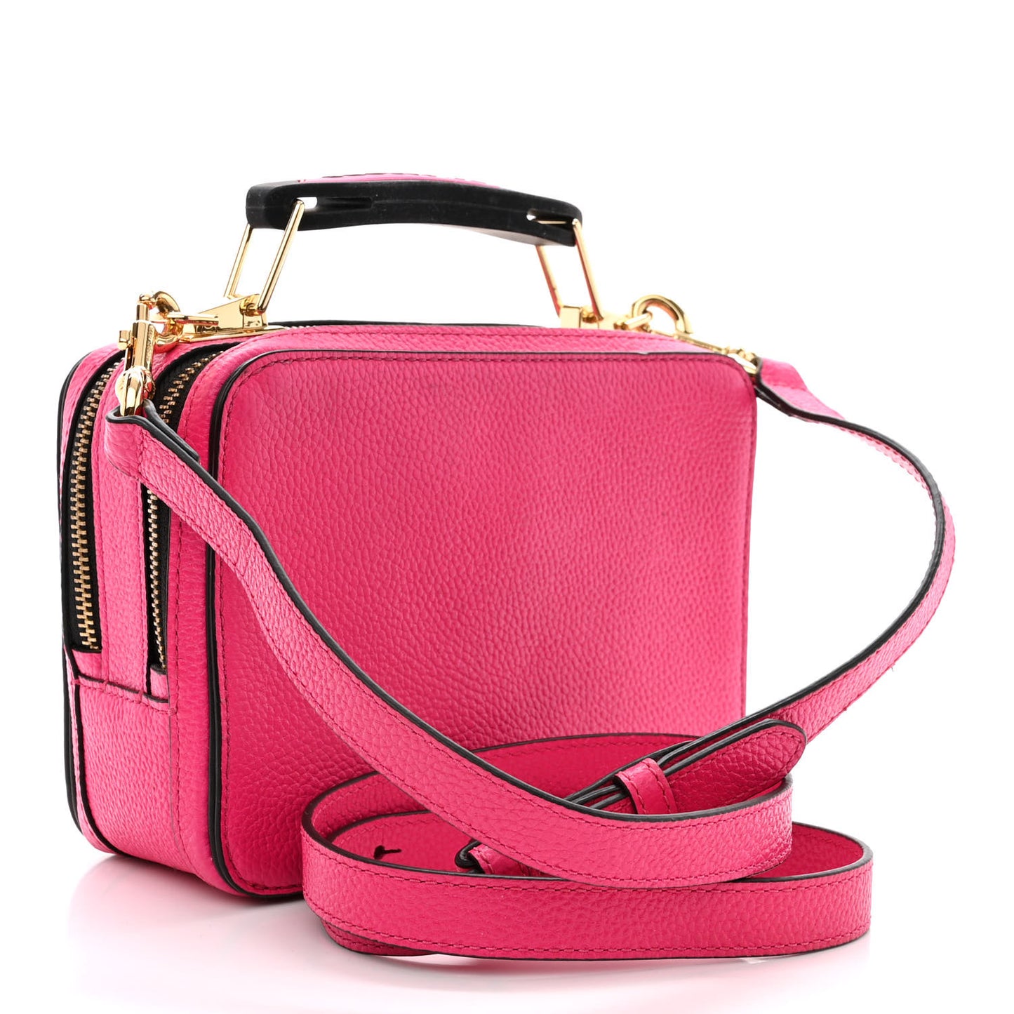 Calfskin Mini The Box Bag Pink