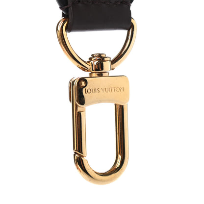 Louis Vuitton Calfskin Jersey Shoulder Strap Black 4 of 4