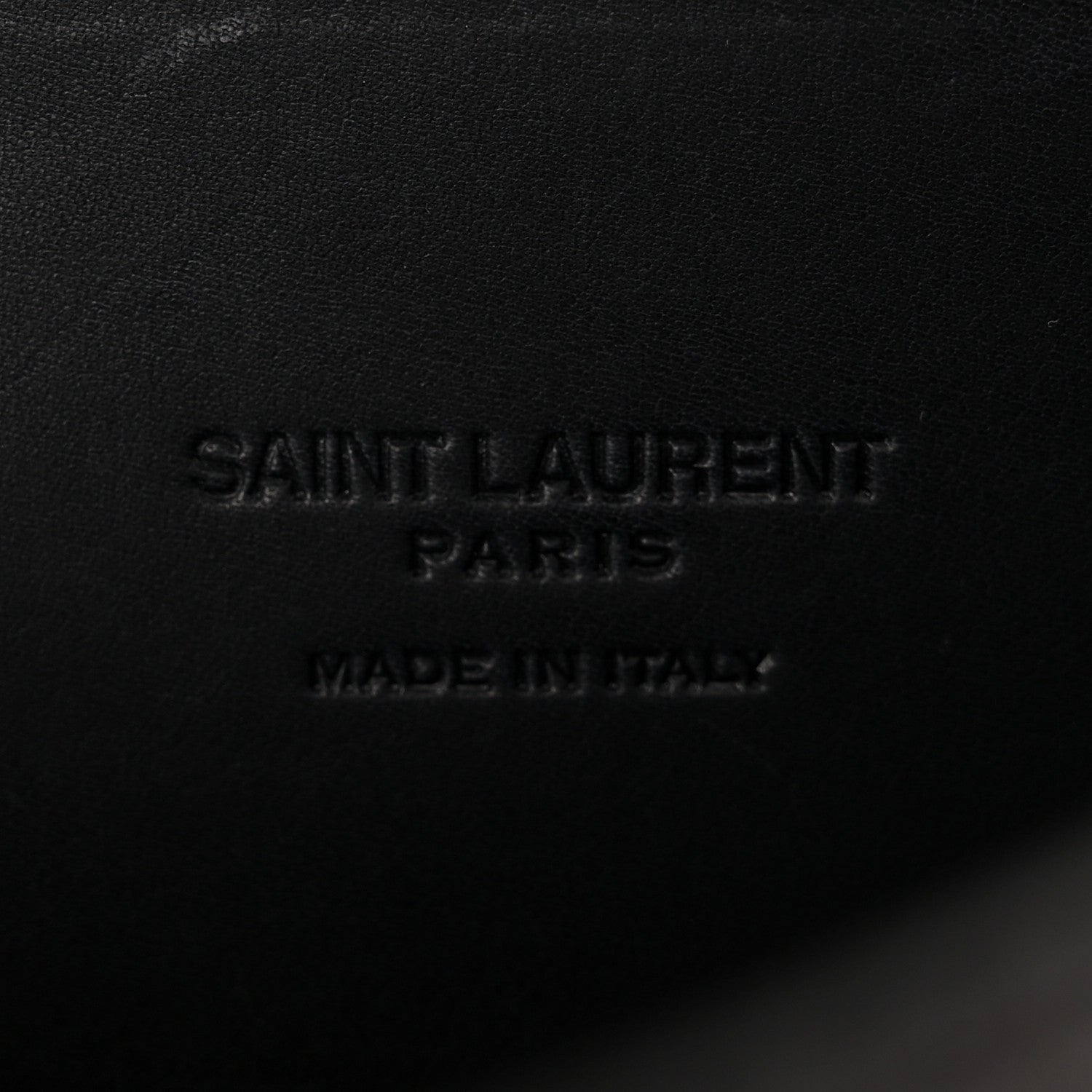 Saint Laurent Smooth Calfskin Monogram Medium Kaia Satchel Black 7 of 10