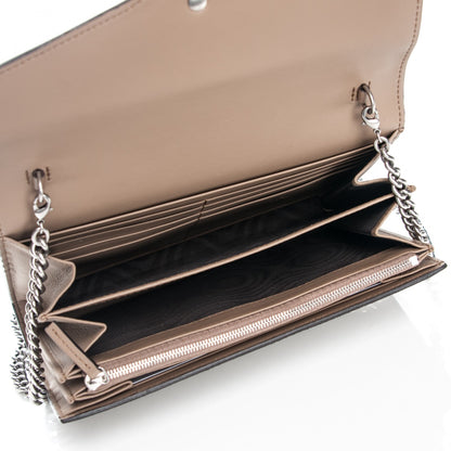 Gucci GG Supreme Monogram Mini Dionysus Chain Wallet Beige Taupe 5 of 7