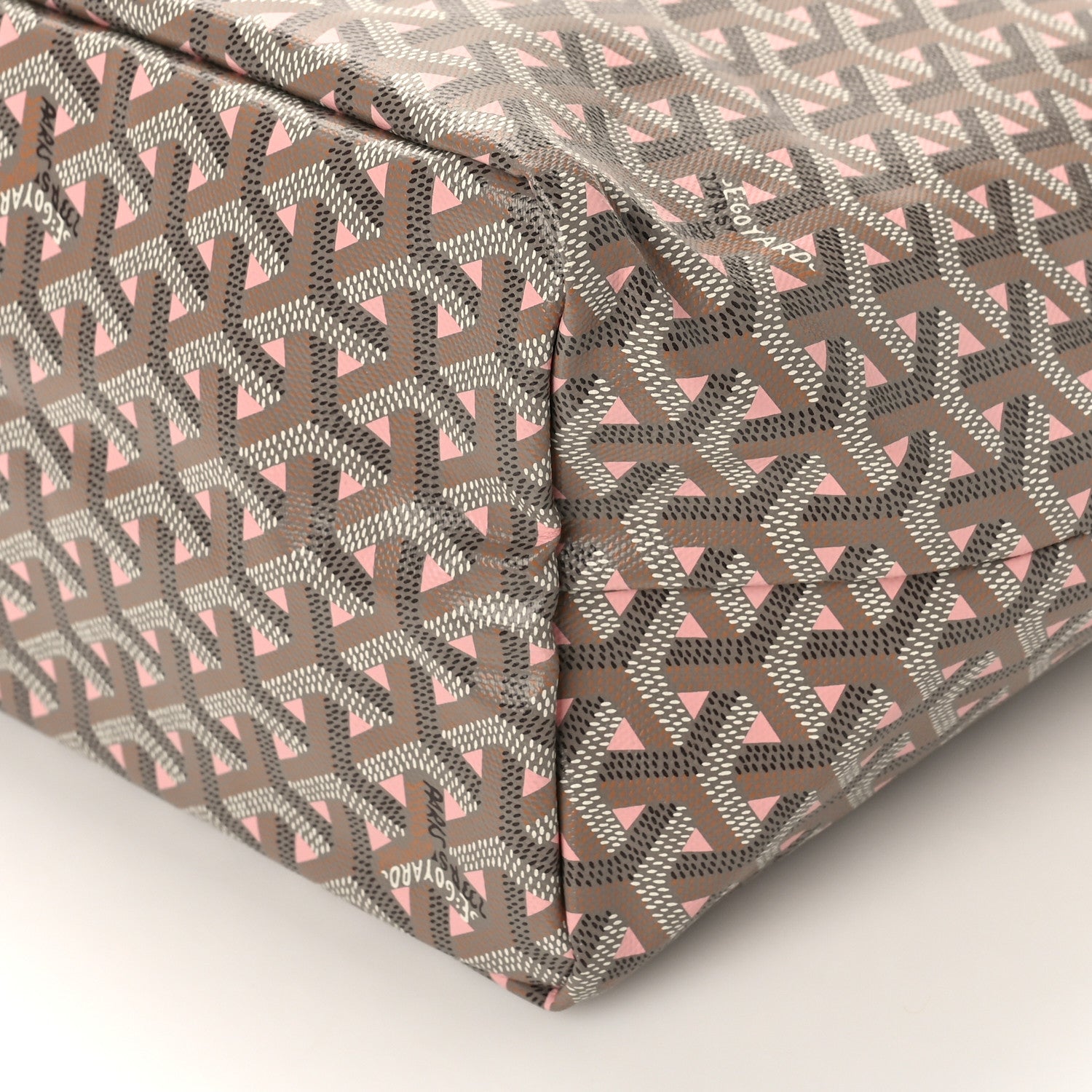 Goyard Goyardine Saint Louis Claire Voie PM Grege Powder Pink 8 of 8