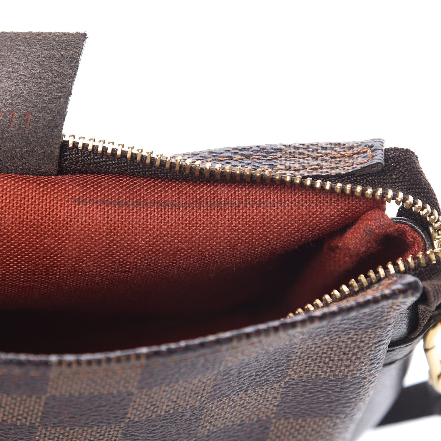 Louis Vuitton Damier Ebene Trousse Make Up Bag Pochette 12 of 12