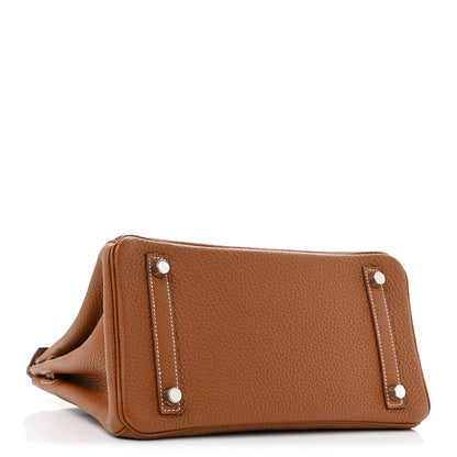 Hermes Togo Birkin 25 Gold 4 of 14