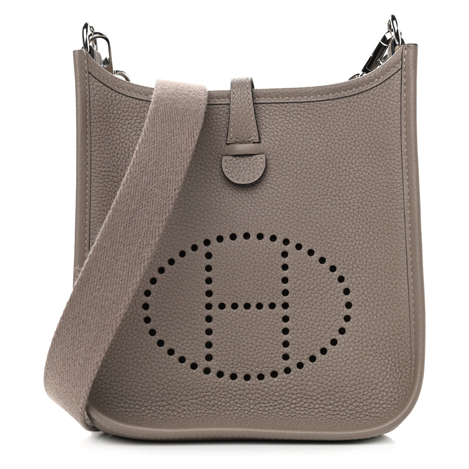 Hermes Taurillon Maurice Evelyne TPM Gris Asphalte 1 of 10