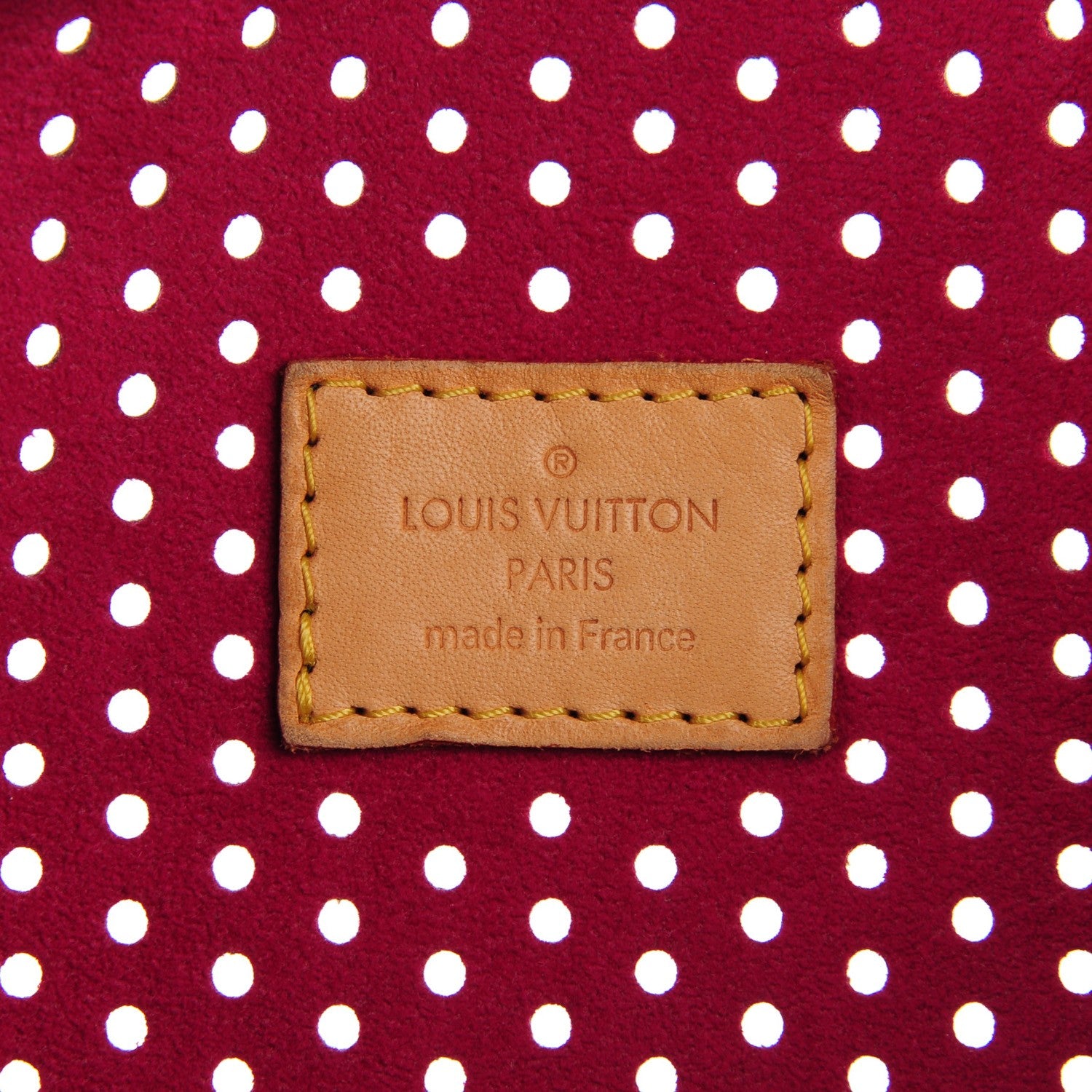 Louis Vuitton Monogram Perforated Speedy 30 Fuchsia 6 of 7