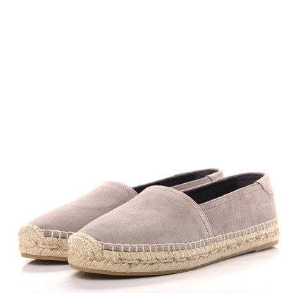 Saint Laurent Suede Espadrilles 37.5 Rose Antique 3 of 11