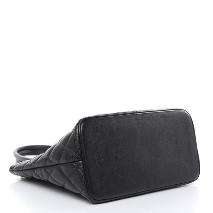 Chanel Caviar Quilted Medallion Tote Black 4 of 18