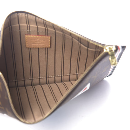 Louis Vuitton Monogram Game On Neverfull MM Pochette 5 of 6