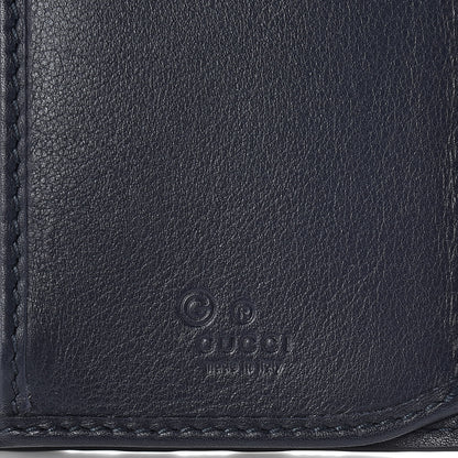 Gucci Microguccissima Bi-Fold Organizer Wallet Blue 6 of 7