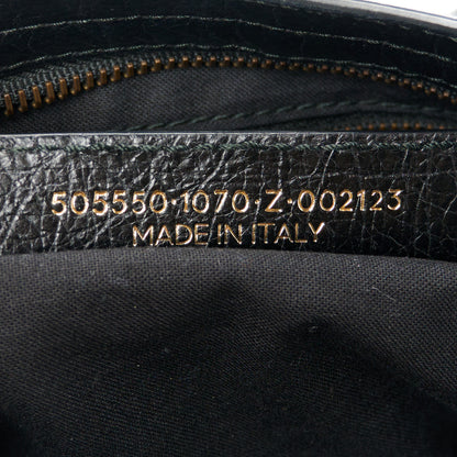 Balenciaga Agneau Graffiti All Over Classic Hardware City Black Vert Rouge 8 of 11