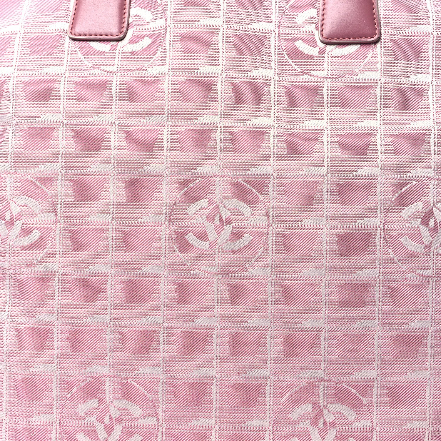 Chanel Nylon Large Travel Tote Pink 8 of 16