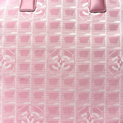 Chanel Nylon Large Travel Tote Pink 8 of 16