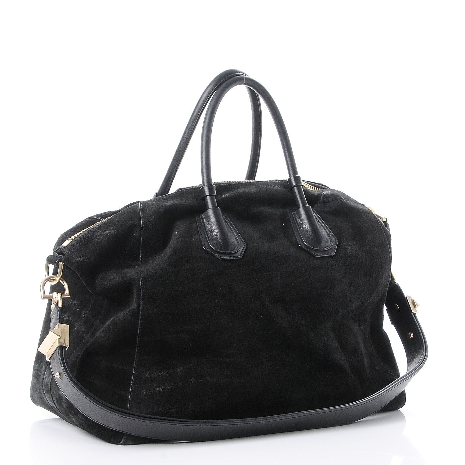 Givenchy Suede Calfskin Large Antigona Black 3 of 17