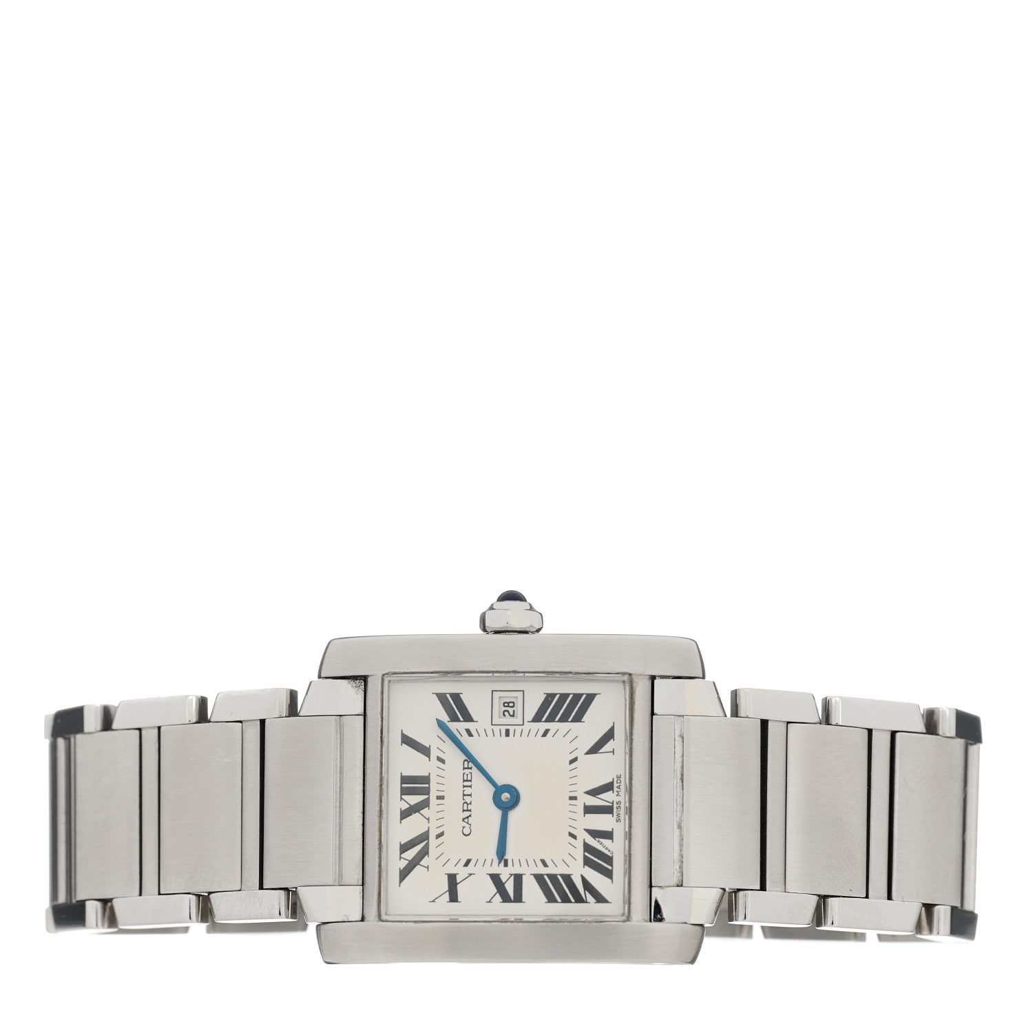Cartier Stainless Steel 25mm Tank Francaise Quartz Watch 2 of 4