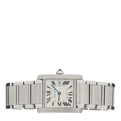 Cartier Stainless Steel 25mm Tank Francaise Quartz Watch 2 of 4