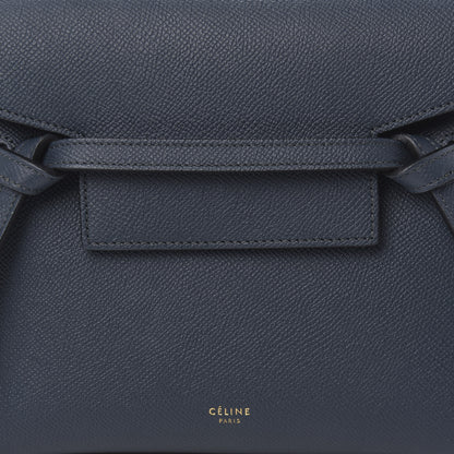Celine Grained Calfskin Nano Belt Bag Slate 8 of 8