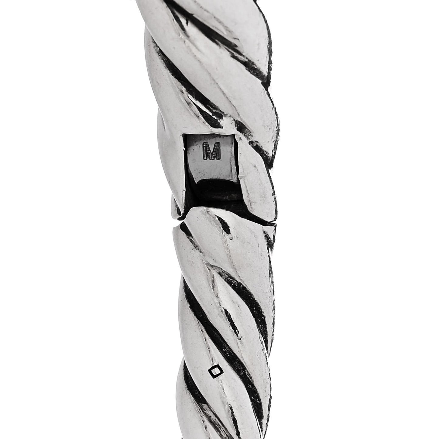 Sterling Silver 9.5mm Pure Form Cable Bracelet