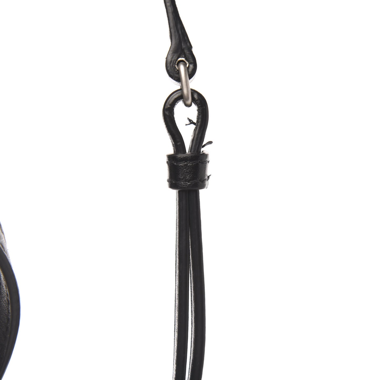 Calfskin Y Quilted Monogram Toy Loulou Crossbody Bag Black