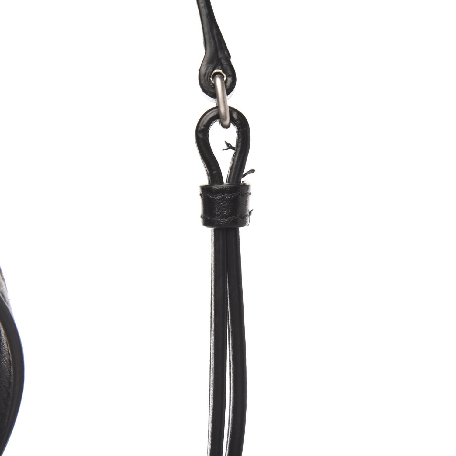 Saint Laurent Calfskin Y Quilted Monogram Toy Loulou Crossbody Bag Black 13 of 14