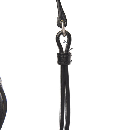 Saint Laurent Calfskin Y Quilted Monogram Toy Loulou Crossbody Bag Black 13 of 14