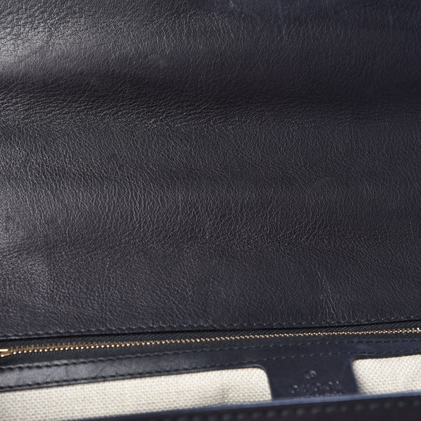 Calfskin New Bamboo Large Top Handle Bag Black