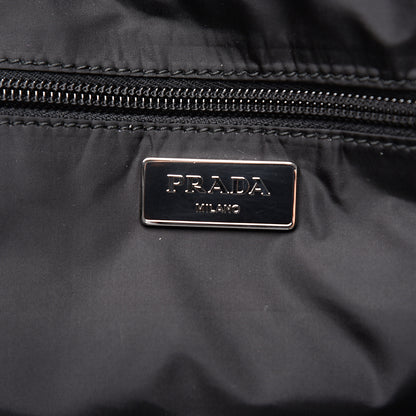 Prada Saffiano Nylon Tessuto Stampato Tote Rosso 5 of 9