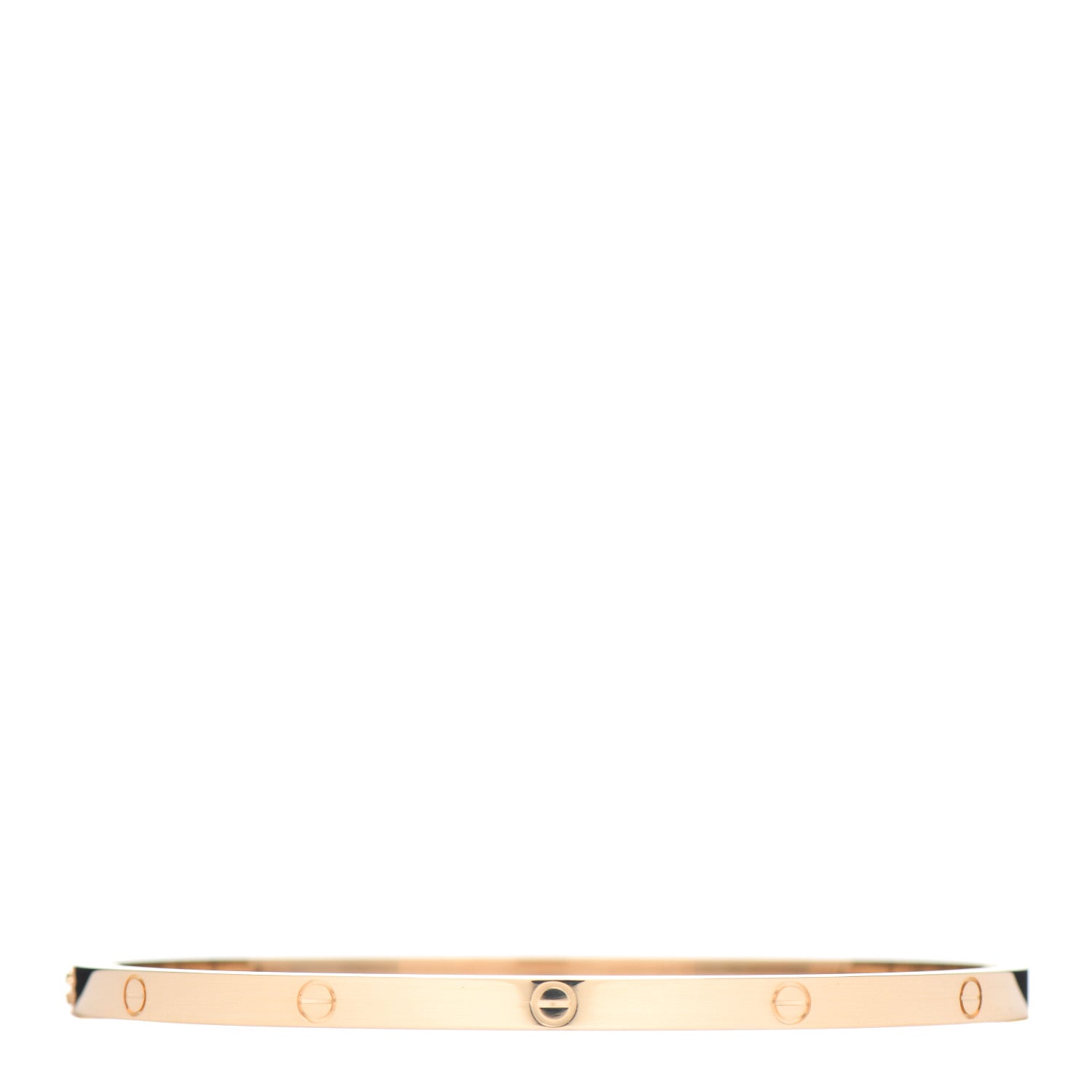 Cartier 18K Yellow Gold Small LOVE Bracelet 19 3 of 5