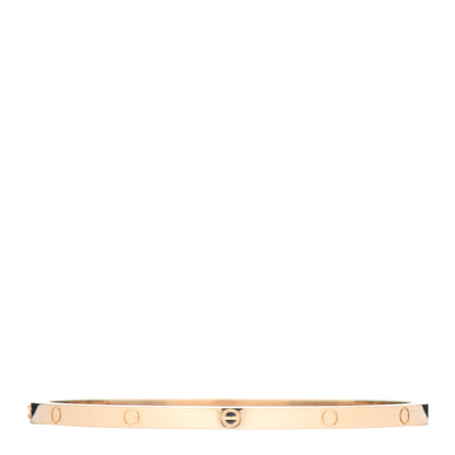 Cartier 18K Yellow Gold Small LOVE Bracelet 19 3 of 5