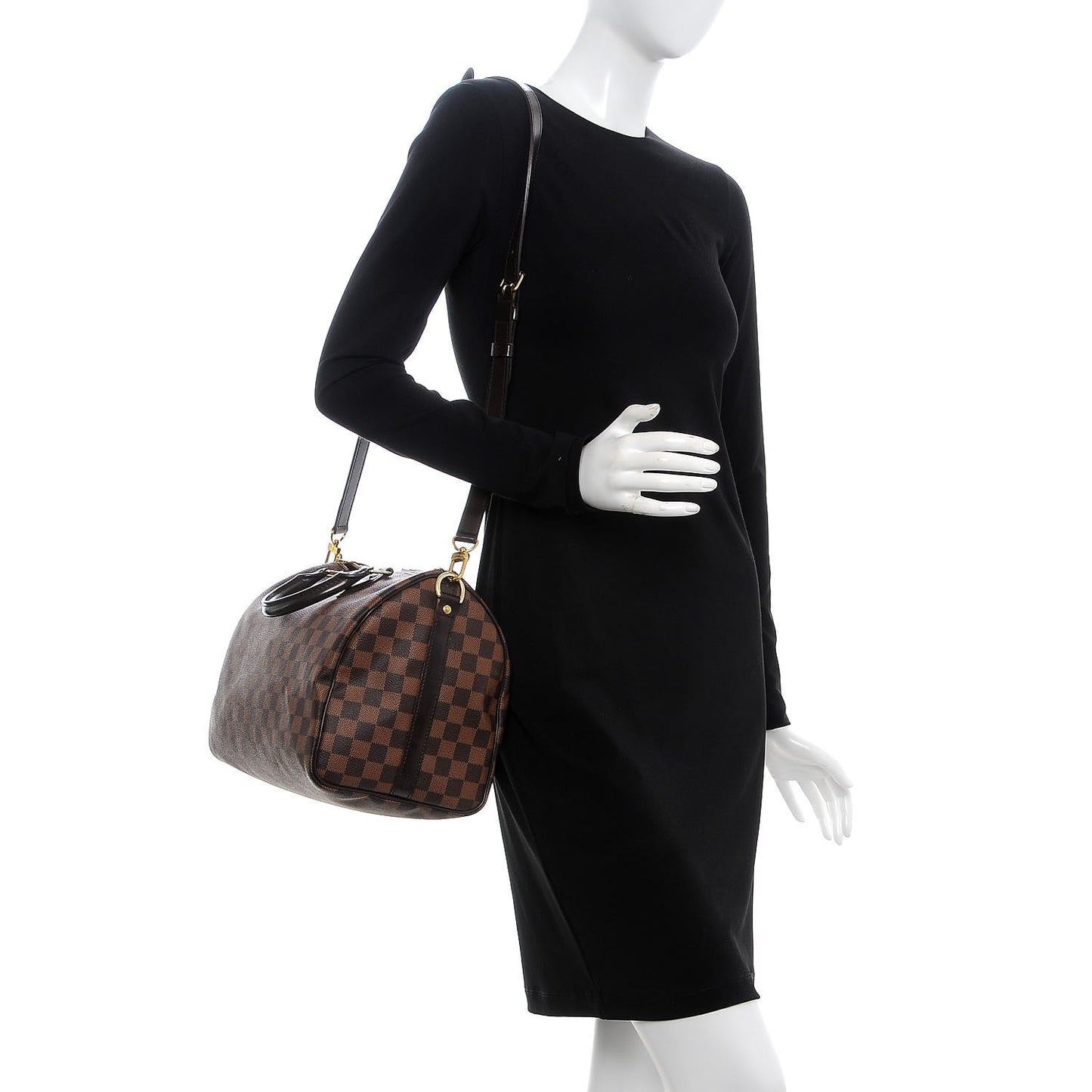 Damier Ebene Speedy Bandouliere 30