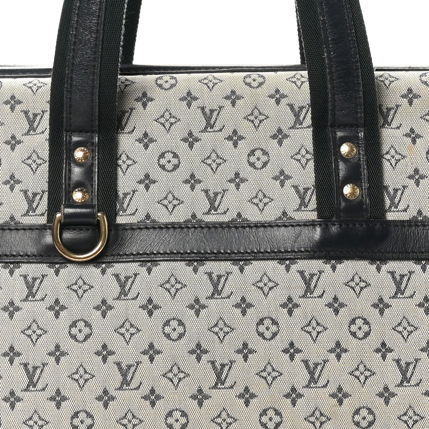Louis Vuitton Mini Monogram Josephine GM Blue 7 of 11