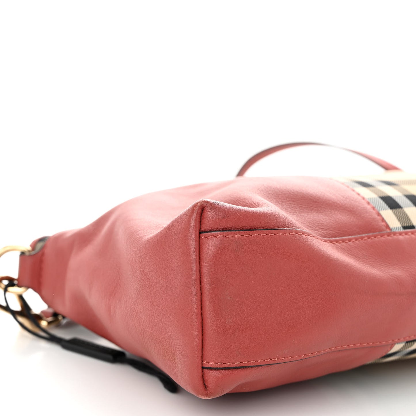 Horseferry Check Small Chichester Crossbody Clutch Bag Parade Red