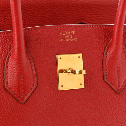 Hermes Togo Birkin 35 Rouge Vif 6 of 16