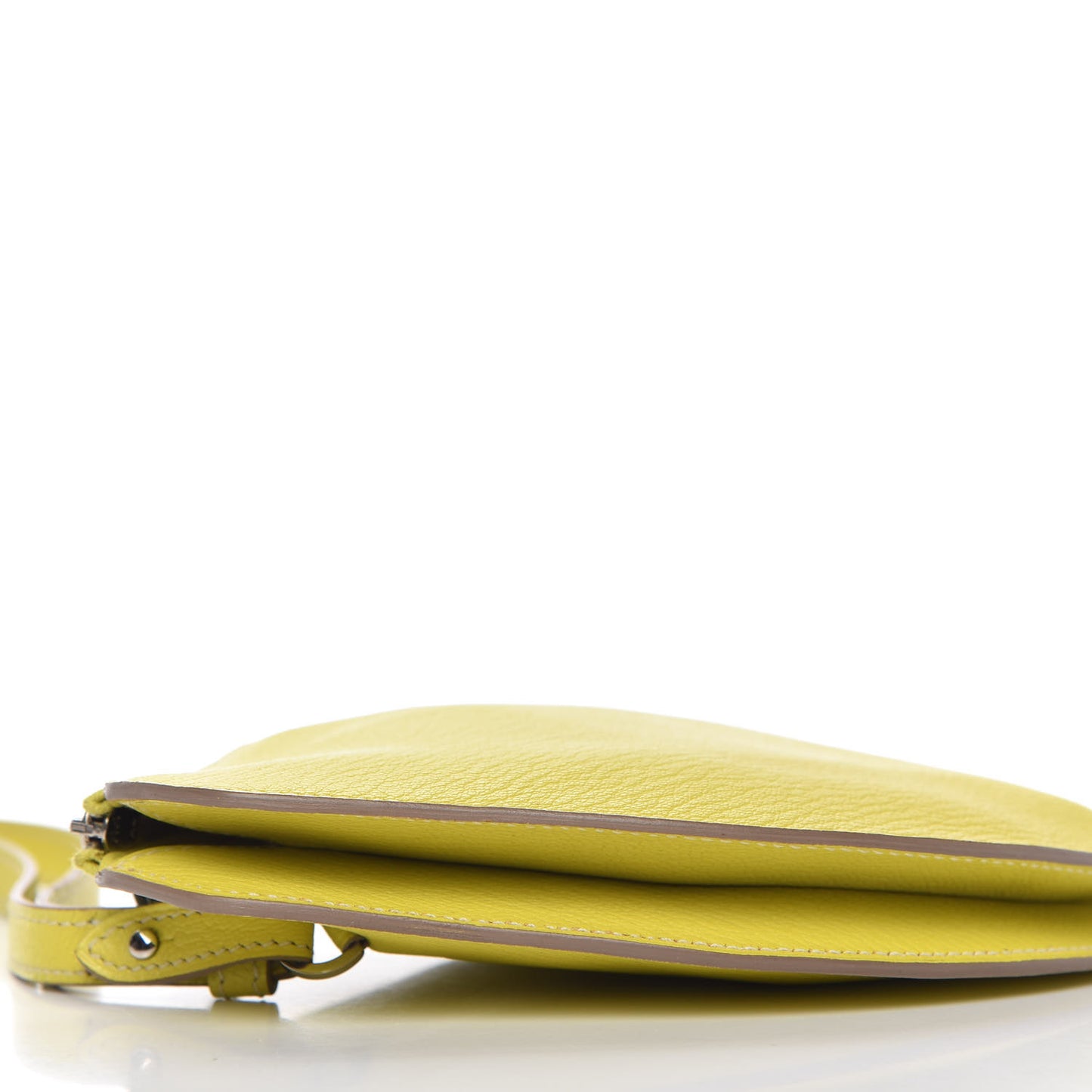 Chevre Mysore Tutti Frutti Citron Clutch Lime