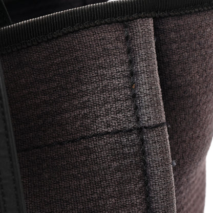 Chanel Mixed Fibers Calfskin Small Deauville Tote Black 17 of 17