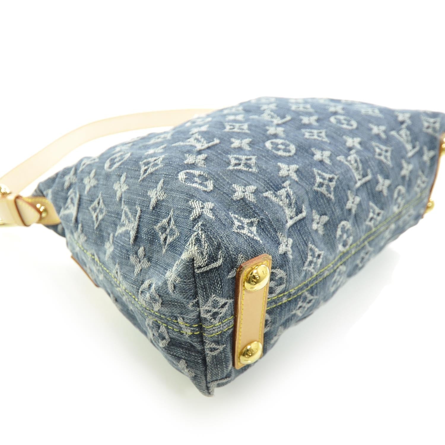 Louis Vuitton Monogram Denim Baggy PM Blue 5 of 9