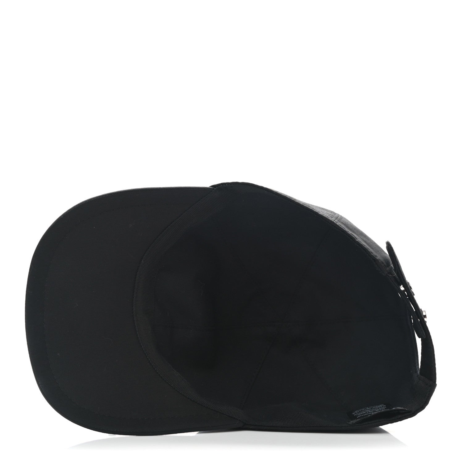 Chanel Cotton CC Cap Hat Black 6 of 7