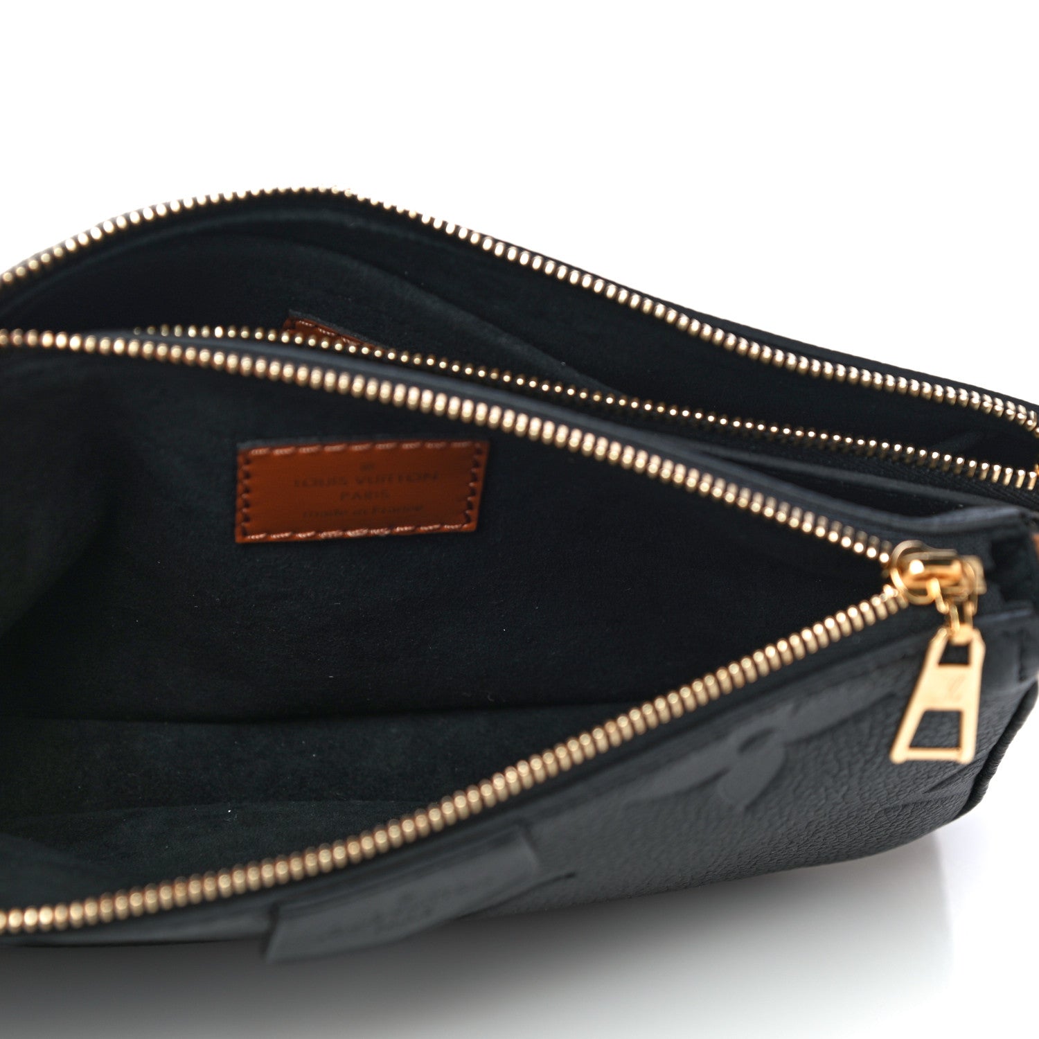 Louis Vuitton Empreinte Monogram Giant Wild At Heart Multi Pochette Accessories Black 4 of 13