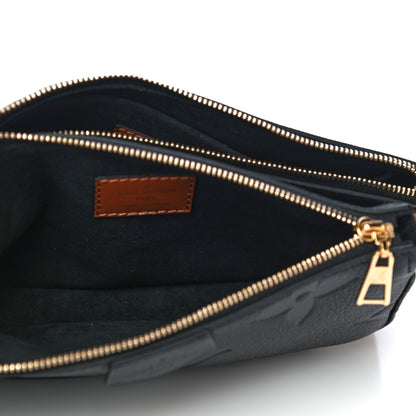 Louis Vuitton Empreinte Monogram Giant Wild At Heart Multi Pochette Accessories Black 4 of 13