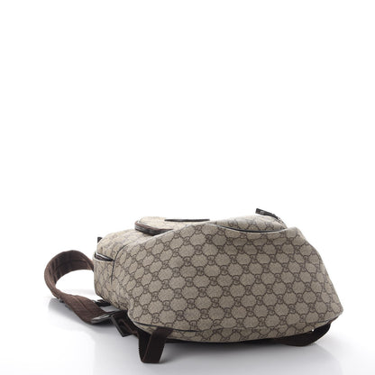 Gucci GG Plus Monogram Interlocking G Medium Backpack Dark Brown 4 of 8