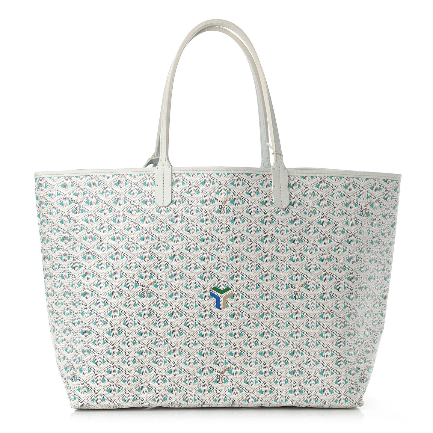 Goyardine Saint Louis Claire Voie PM White Opaline