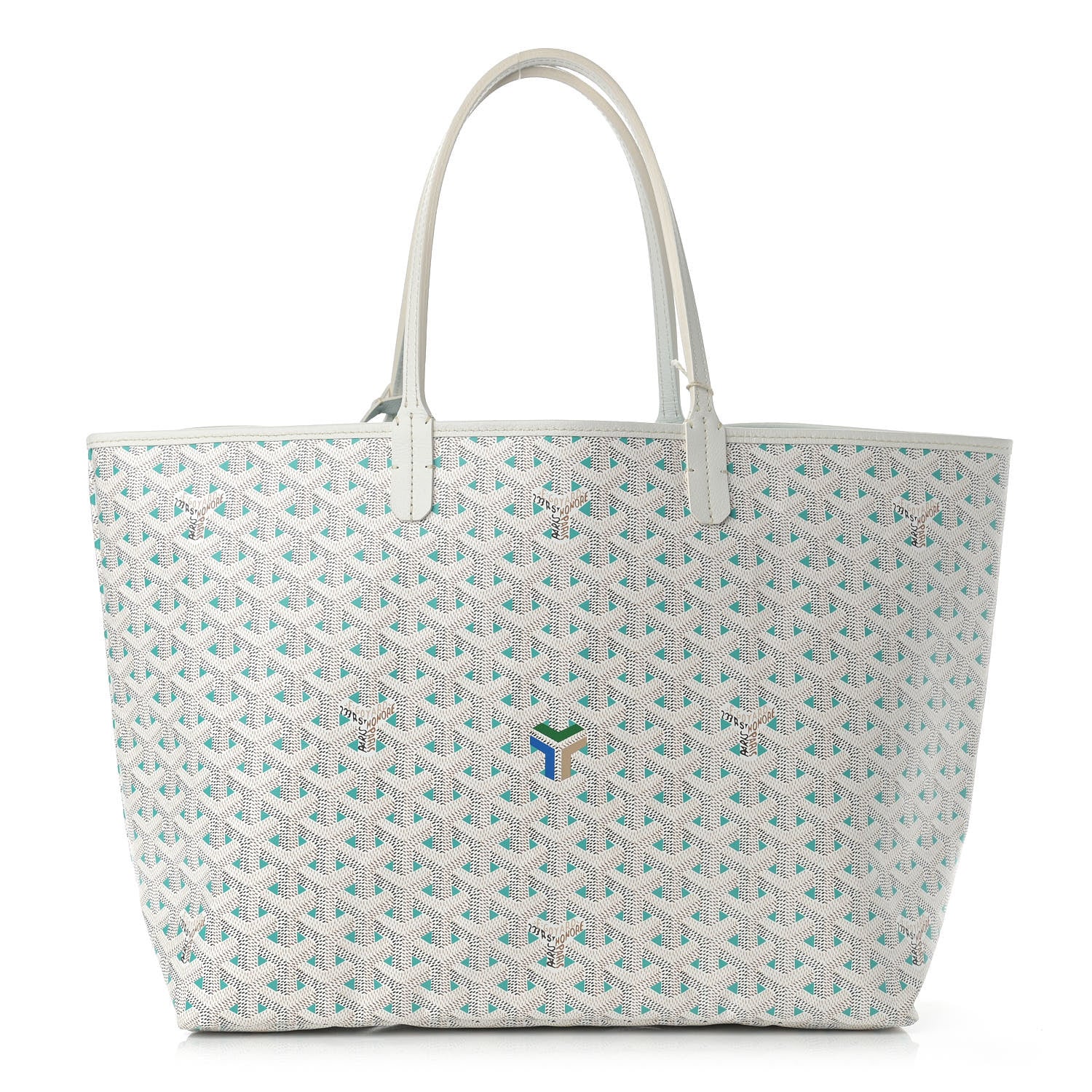 Goyard Goyardine Saint Louis Claire Voie PM White Opaline 3 of 13