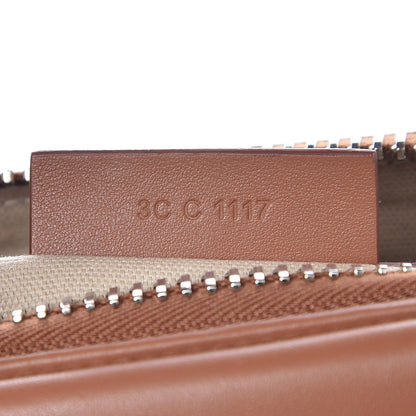 Givenchy Calfskin Suede Small Studded Chevron Antigona Cognac 8 of 8