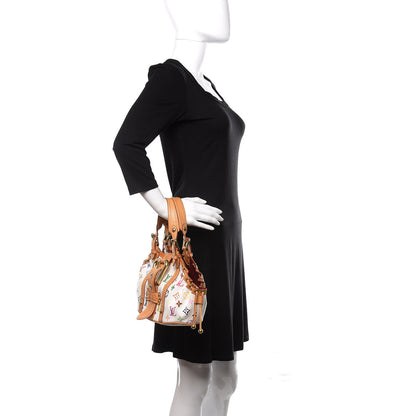 Louis Vuitton Monogram Multicolor Theda GM White 2 of 12